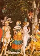 MANUEL, Niklaus The Judgement of Paris oil painting